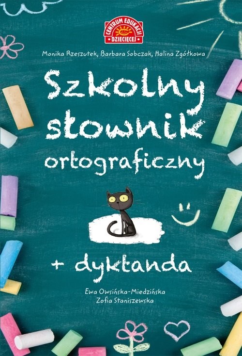 okładka Szkolny słownik ortograficzny +Dyktanda książka