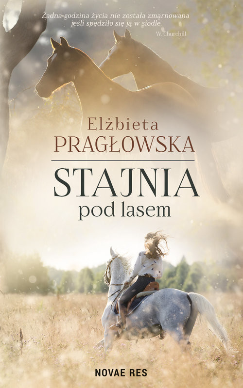 okładka Stajnia pod lasem książka | Elżbieta Pragłowska