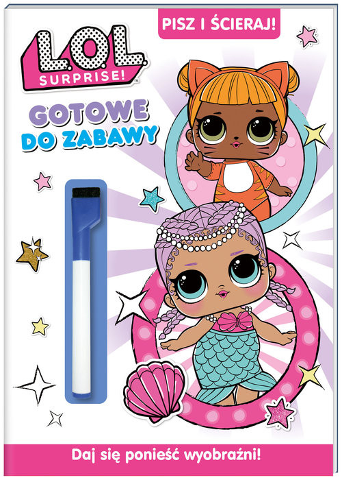 okładka L.O.L. Surprise! Pisz i ścieraj książka