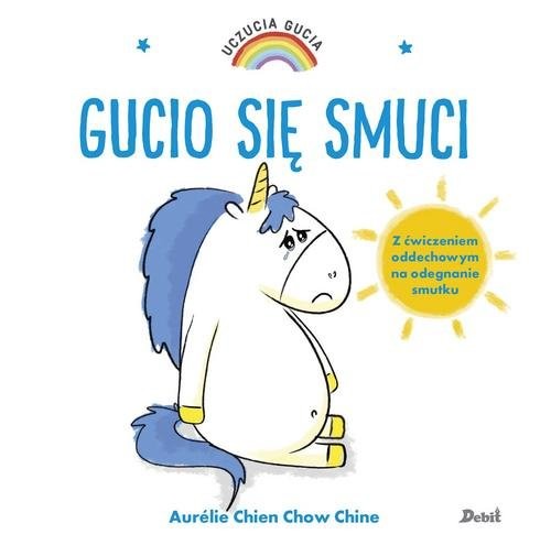 okładka Uczucia Gucia Gucio się smuci książka | Aurelie Chien, Chow Chine