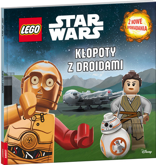 okładka Lego Star Wars Kłopoty z droidami książka