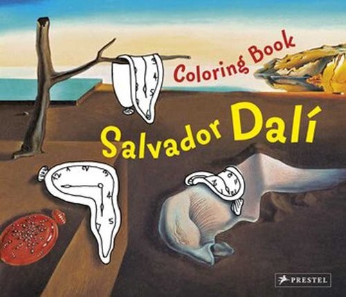 okładka Coloring Book Salvador Dali książka | Kutschbach Doris