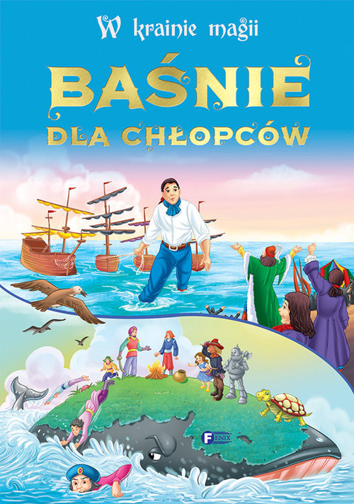 okładka W krainie magii Baśnie dla chłopców książka | Opracowania Zbiorowe