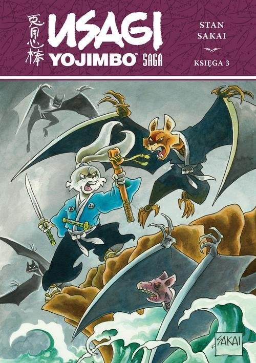 okładka Usagi Yojimbo Saga księga 3 książka | Sakai Stan