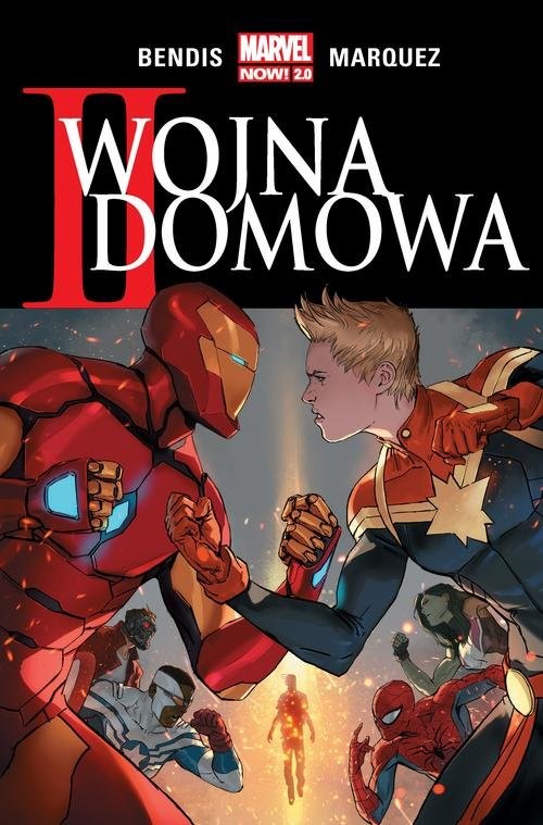 okładka II wojna domowa książka | Brian Michael Bendis