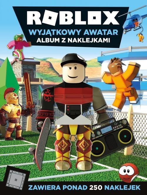okładka Roblox Wyjątkowy awatar Album z naklejkami książka | Jelley Craig