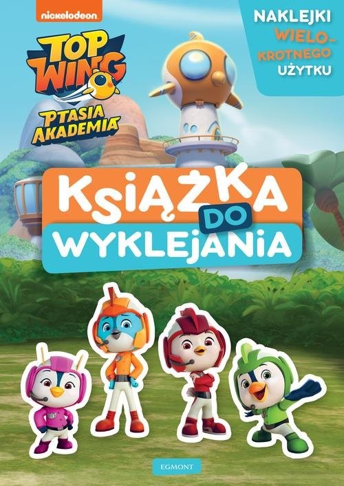 okładka Top Wing Ptasia Akademia Książka do wyklejania książka