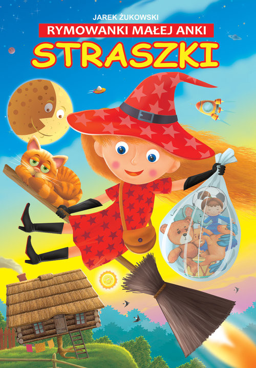 okładka Rymowanki małej Anki Straszki książka | Jarek Żukowski