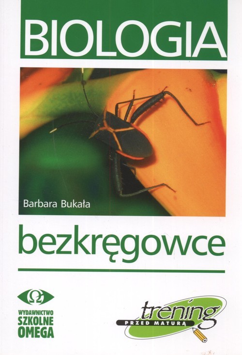 okładka Biologia Trening przed maturą Bezkręgowce książka | Barbara Bukała