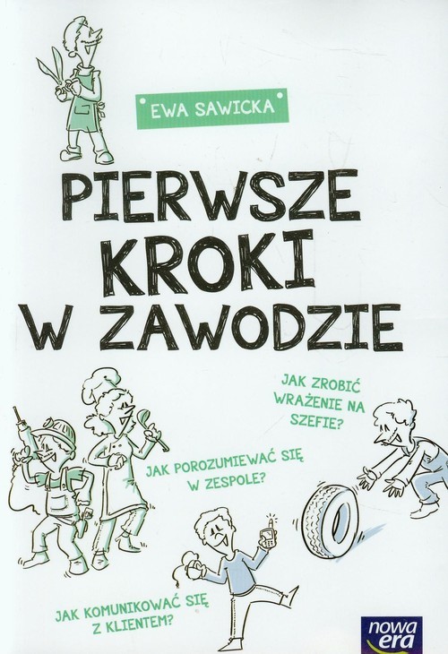 okładka Pierwsze kroki w zawodzie książka | Ewa Sawicka