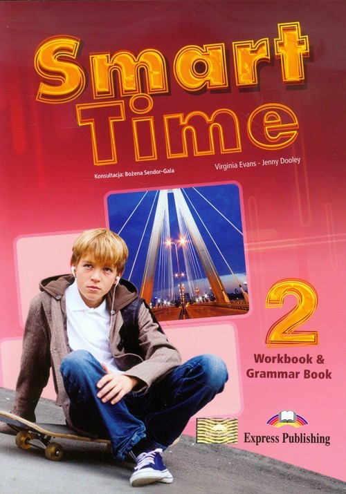 okładka Smart Time 2 Język angielski Workbook & Grammar Book Gimnazjum książka | Virginia Evans, Jenny Dooley