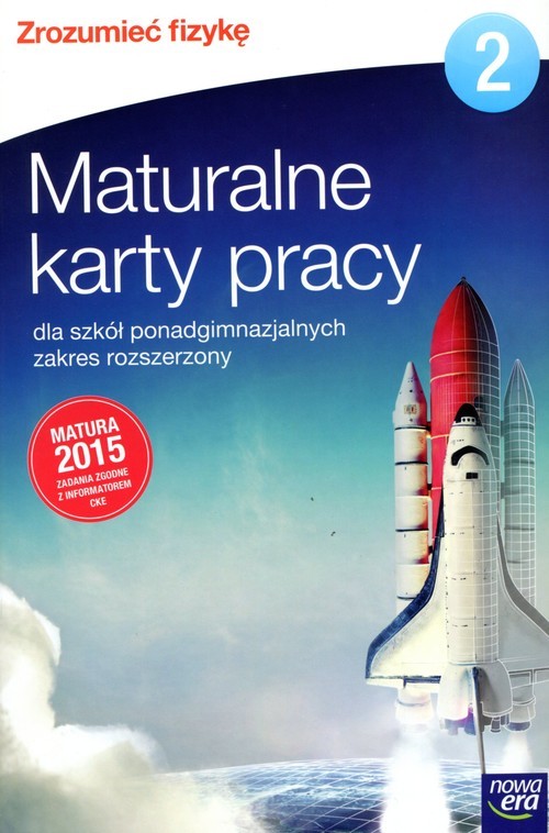okładka Zrozumieć fizykę 2 Maturalne karty pracy Zakres rozszerzony Szkoły ponadgimnazjalne książka | Joanna Borgensztajn