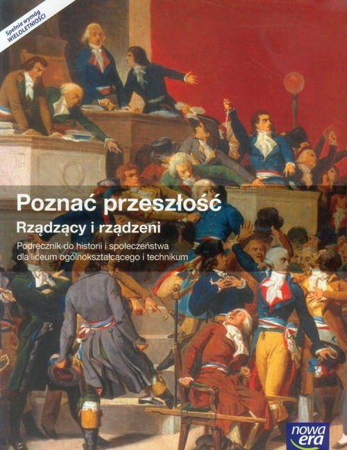 okładka Poznać przeszłość Rządzący i rządzeni Podręcznik do historii i społeczeństwa Szkoła ponadgimnazjalna książka | Iwona Janicka