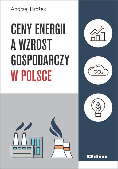 okładka Ceny energii a wzrost gospodarczy w Polsce książka | Andrzej Brożek