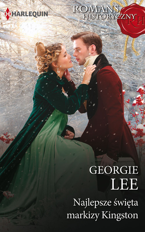 okładka Najlepsze święta markizy Kingston książka | Georgie Lee