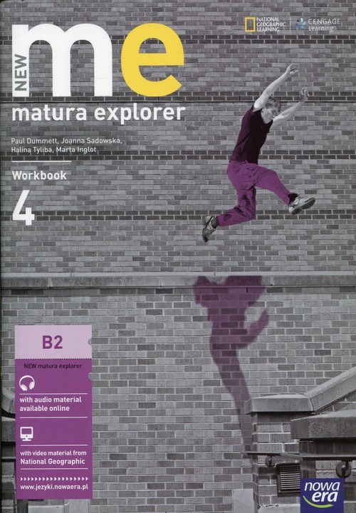 okładka New Matura Explorer 4 Workbook Szkoła ponadgimnazjalna Poziom B2 książka | Paul Dummett, Rebecca Robb Benne, Marta Inglot, Beata Polit