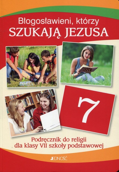 okładka Błogosławieni którzy szukają Jezusa Religia 7 Podręcznik Szkoła podstawowa książka | Krzysztof Mielnicki, Elżbieta Kondrak, Ewelina Parszewska