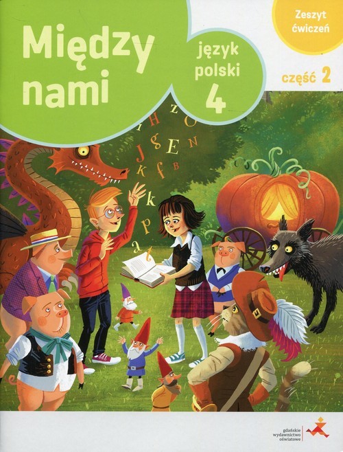 okładka Język polski 4 Między nami Zeszyt ćwiczeń Część 2 Wersja A Szkoła podstawowa książka | Agnieszka Łuczak, Anna Murdzek