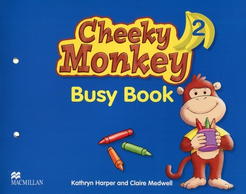 okładka Cheeky Monkey 2 Busy Book książka | Claire Medwell