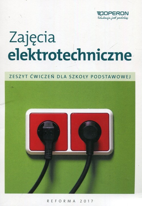 okładka Zajęcia elektrotechniczne Zeszyt ćwiczeń Szkoła podstawowa książka | Hermanowski Wojciech