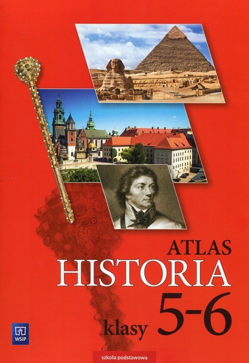 okładka Historia 5-6 Atlas Szkoła podstawowa książka