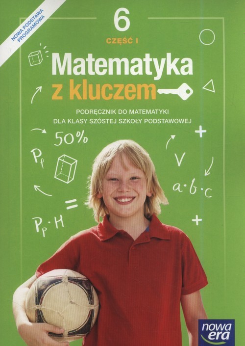 okładka Matematyka z kluczem 6 Podręcznik Część 1 Szkoła podstawowa książka | Marcin Braun, Agnieszka Mańkowska, Paszyńska Małgorzata