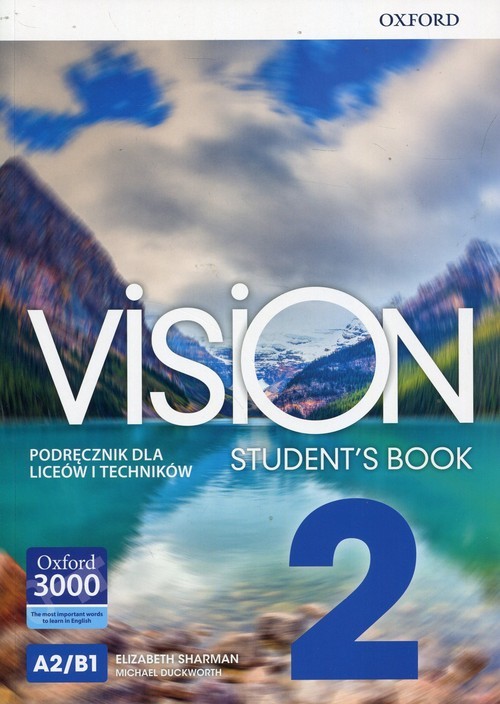 okładka Vision 2 Student's Book Liceum i technikum książka | Elizabeth Sharman, Michael Duckworth