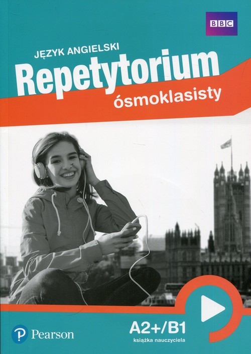 okładka Repetytorium ósmoklasisty Język angielski Książka nauczyciela + CD + DVD A2+/B1 książka