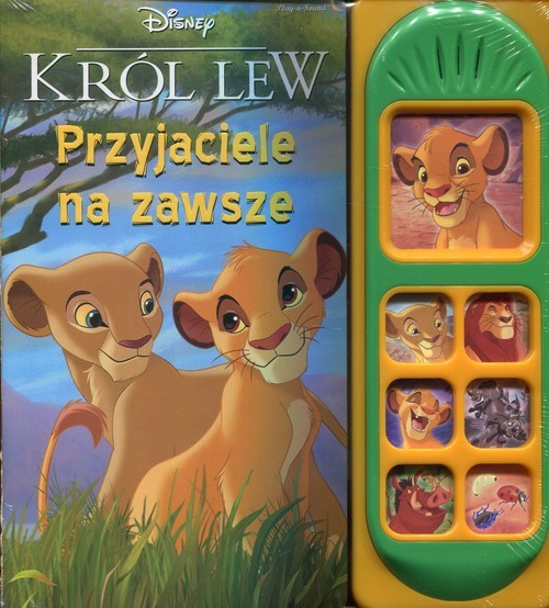 okładka Disney Król Lew Przyjaciele na zawsze książka