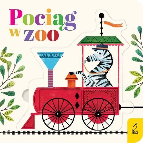 okładka Czytanki - układanki Pociąg w zoo książka