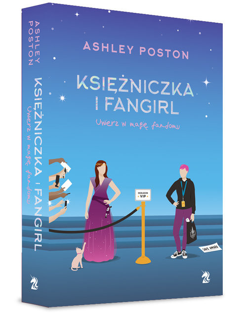 okładka Księżniczka i fangirl książka | Ashley Poston