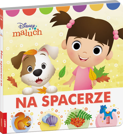 okładka Disney maluch Na spacerze DBN-9202 książka