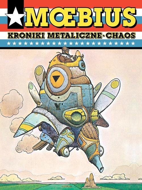 okładka Moebius Kroniki metaliczne Chaos książka | Moebius