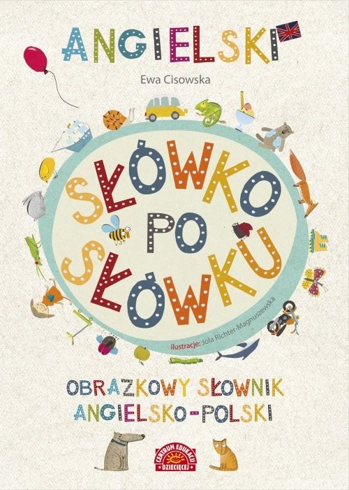 okładka Angielski słówko po słówku Obrazkowy słownik angielsko-polski książka | Ewa Cisowska