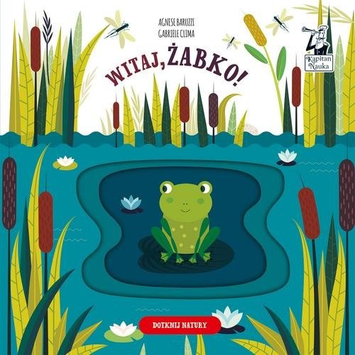 okładka Kapitan Nauka Witaj żabko! książka | Gabriele Clima