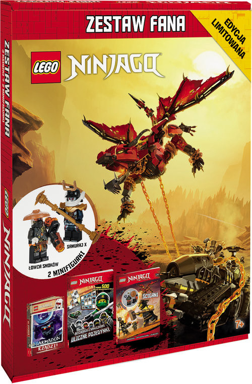 okładka Lego Ninjago Zestaw fana Z ST-6702 książka