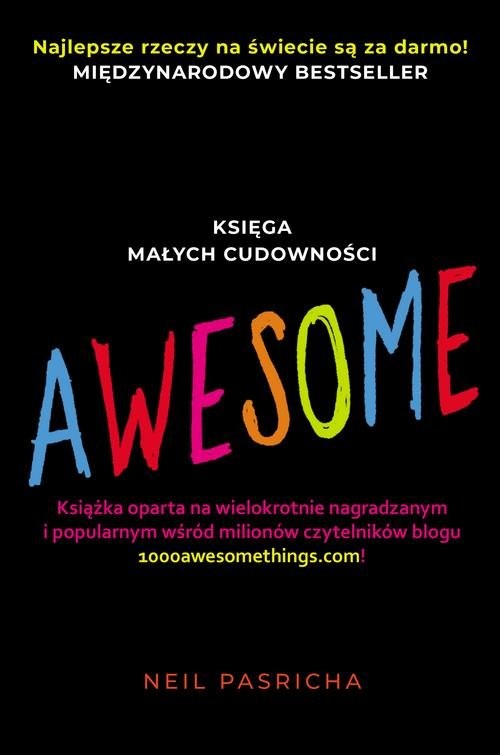 okładka AWESOME Księga małych cudowności książka | Pasricha Neil