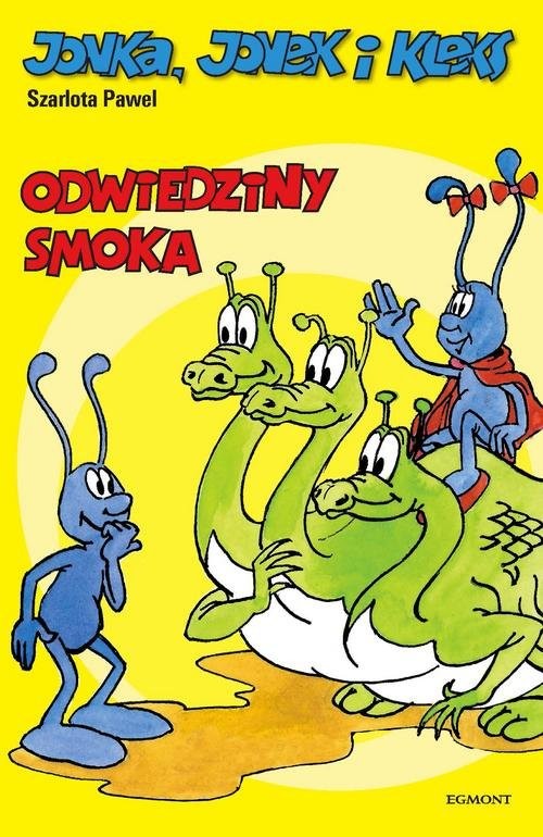 okładka Jonka Jonek i Kleks Tom 9 Odwiedziny smoka książka | Pawel Szarlota