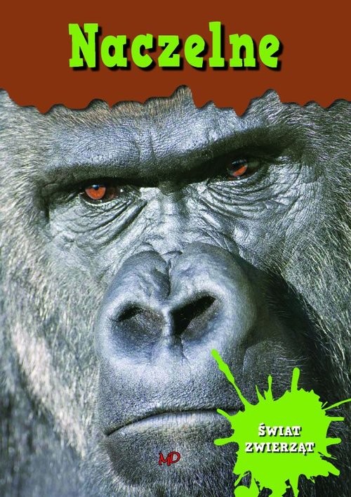 okładka Świat zwierząt Naczelne książka