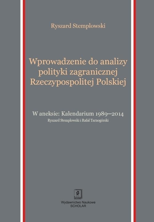 okładka Wprowadzenie do analizy polityki zagranicznej Rzeczypospolitej Polskiej książka | Stemplowski Ryszard