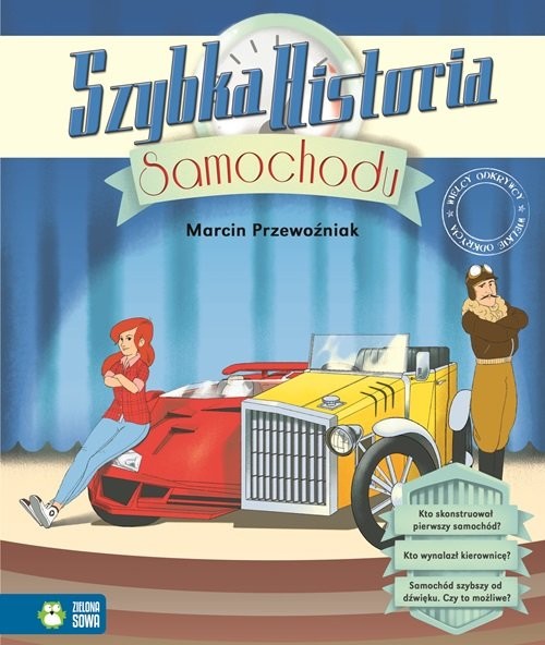 okładka Szybka historia samochodu książka | Praca Zbiorowa