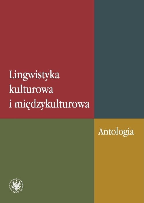 okładka Lingwistyka kulturowa i międzykulturowa Antologia książka