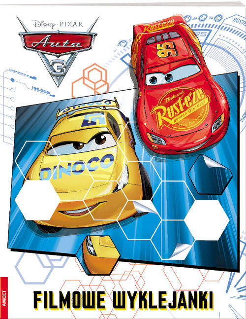okładka Auta 3 Filmowe wyklejanki SCN-1 książka