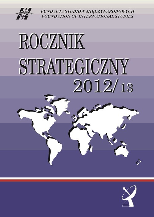 okładka Rocznik Strategiczny 2012/13 książka