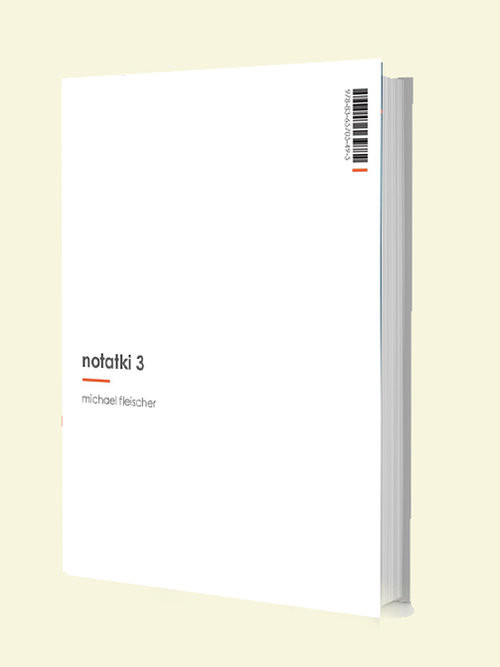 okładka Notatki 3 książka | Fleischer Michael