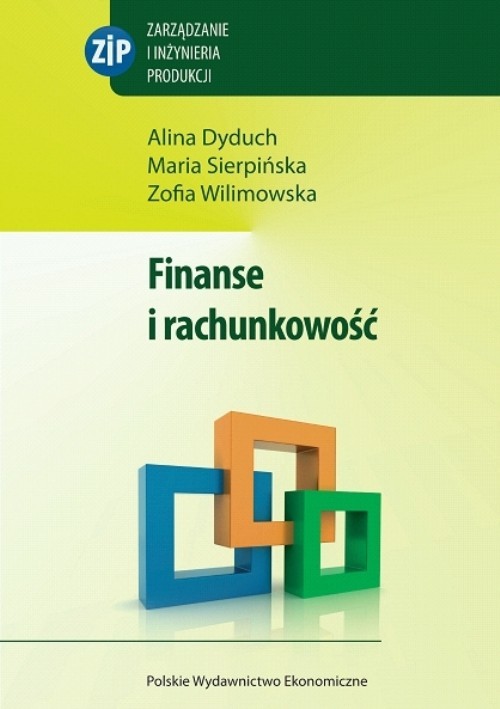 okładka Finanse i rachunkowość książka | Alina Dyduch, Maria Sierpińska, Zofia Wilimowska