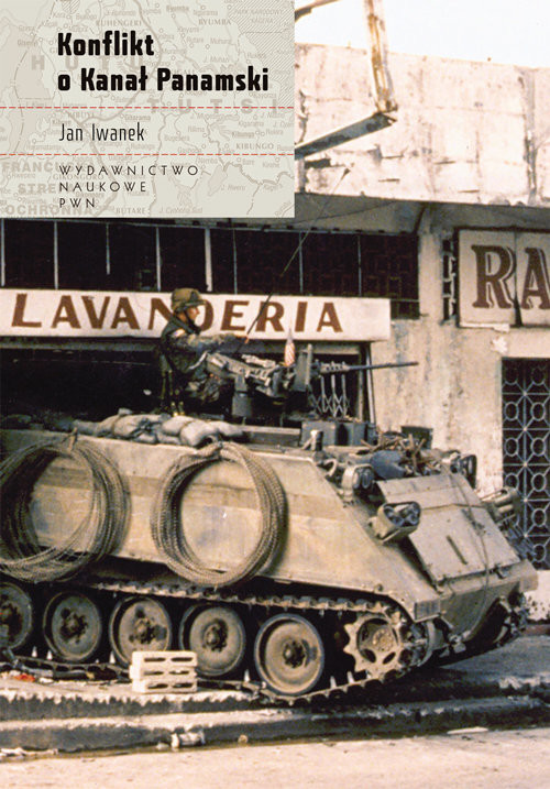 okładka Konflikt o Kanał Panamski książka | Jan Iwanek