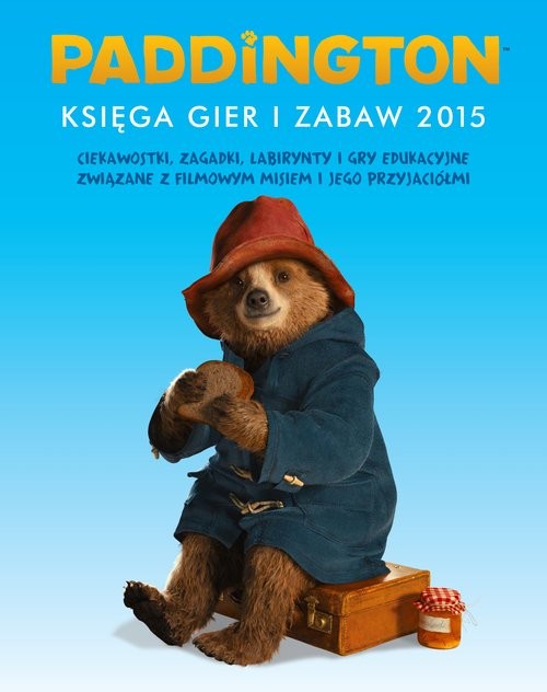 okładka Paddington Ksiega gier i zabaw książka