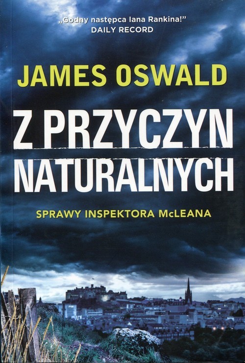 okładka Z przyczyn naturalnych Sprawy inspektora McLeana książka | James Oswald