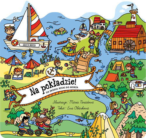 okładka Na pokładzie książka | Eva Obůrkova